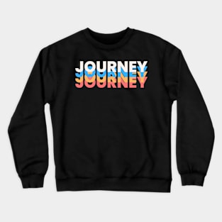 Journey Personalized First Name Surname Crewneck Sweatshirt